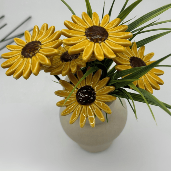 Mini Sunflower Grave Arrangement