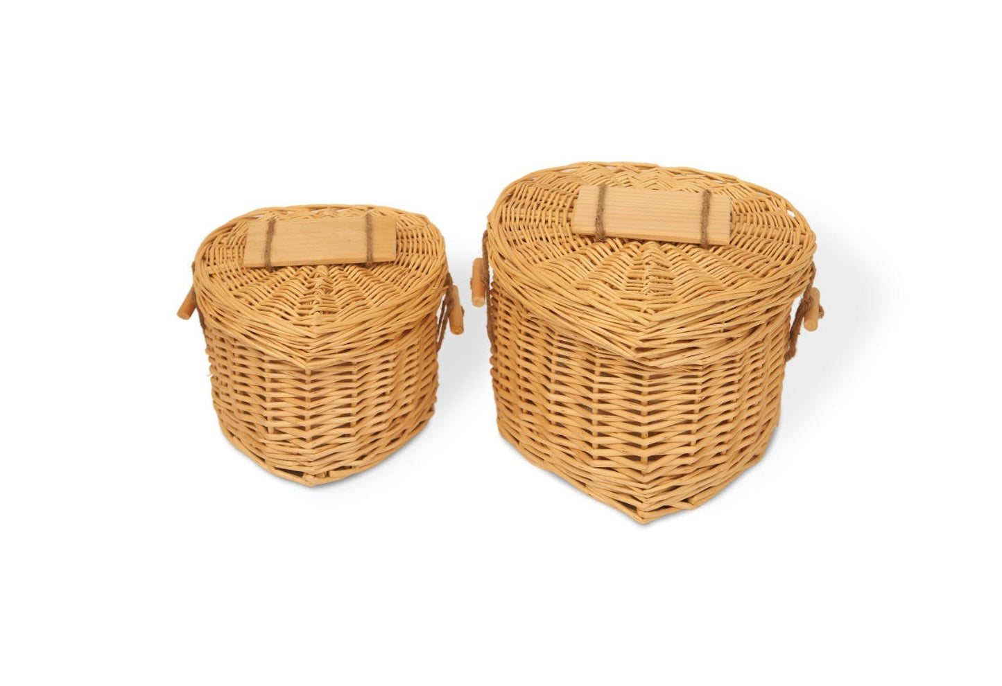 Willow Loving Heart Urn (Natural) – Available in XL Adult & Medium Sizes