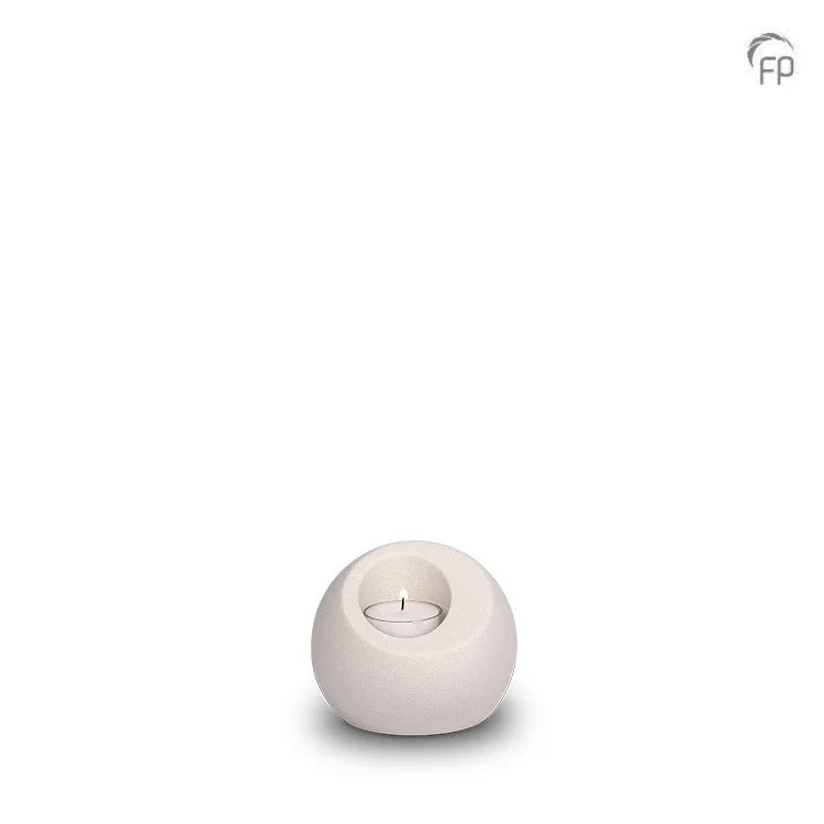 Porcelain Lumos Urn (White) - Available in 3 sizes