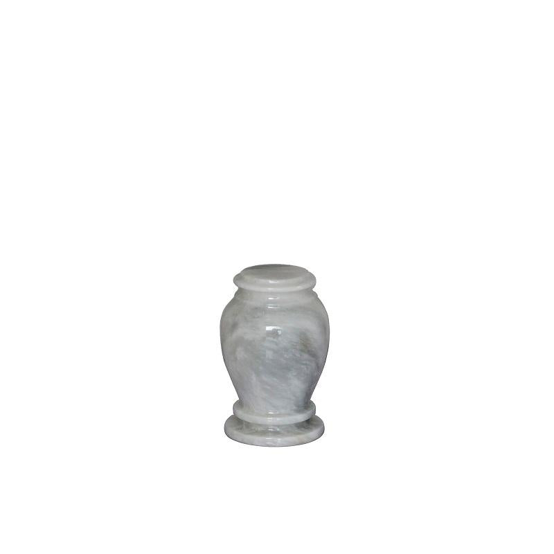 Marble Urn (Mottled Grey) - Adult & Keepsake