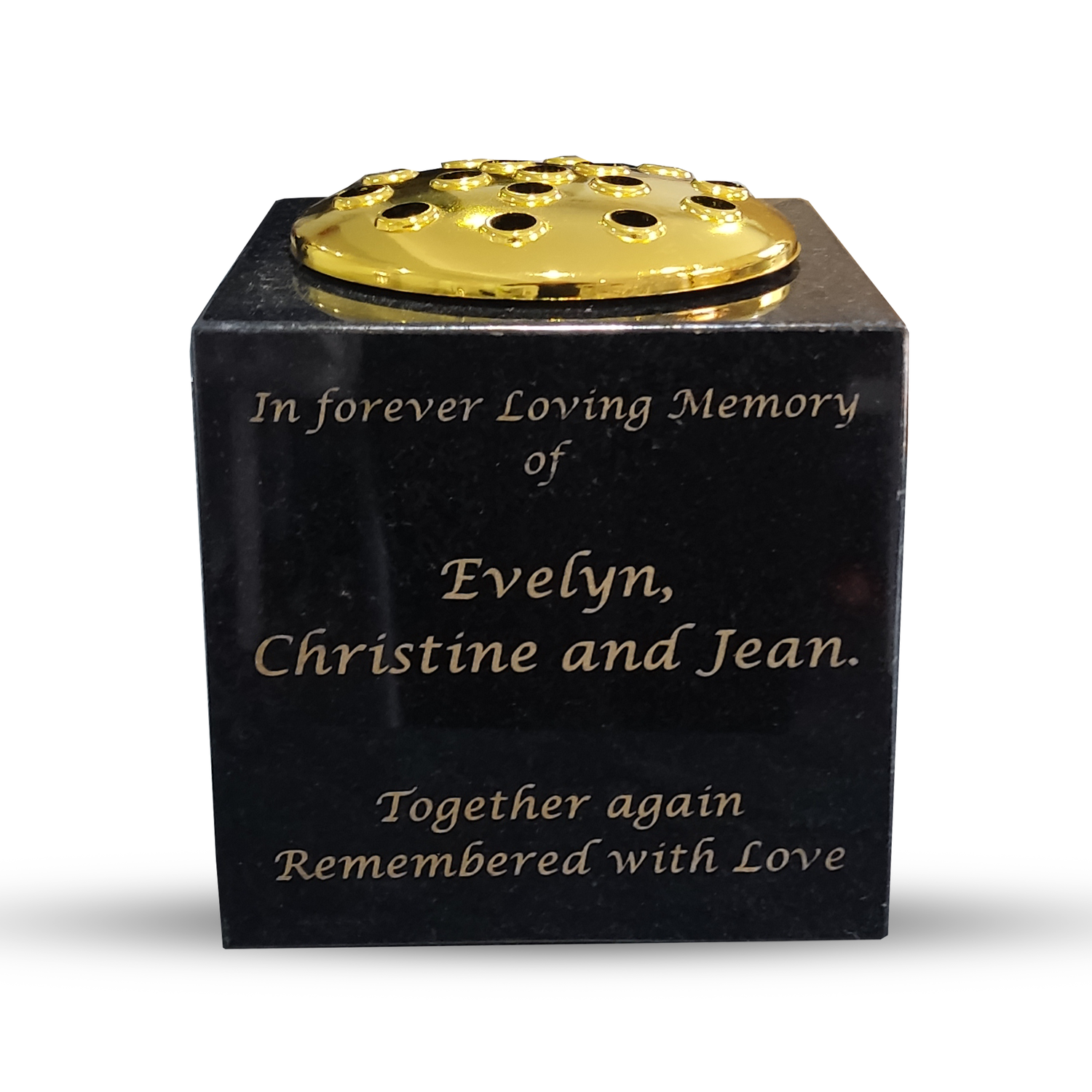 Granite Grave Vases & Gravestone Flower Pots