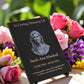 Granite Memorial Etched Portrait Plaque, Add a Portrait, Personalised Text and Stand Included