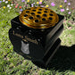 Cat Memorial Granite Heart-Shaped Photo Vase
