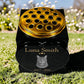 Cat Memorial Granite Heart-Shaped Photo Vase