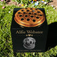Dog Memorial Granite Photo Vase