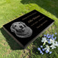 Dog Memorial Granite Photo Tablet