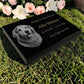 Dog Memorial Granite Photo Tablet