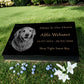 Dog Memorial Granite Photo Tablet