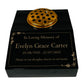 Black Granite Sloping Memorial Desk with Vase – Floral Design, Free Gold Engraving, 12x10x4"