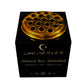 Granite Memorial Vase- Solid Granite – Free Personalised Gold Engraving, Islam 1 – Includes Metal Flower Pot Insert