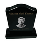 Granite Memorial Ogee Headstone Engraved Photo Free Personalised Engraving
