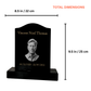 Granite Memorial Ogee Headstone Engraved Photo Free Personalised Engraving