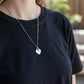 Sterling Silver Personalised Heart Handwriting Necklace