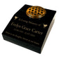 Black Granite Sloping Memorial Desk with Vase – Robin Design, Free Gold Engraving, 12x10x4"