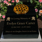 Black Granite Sloping Memorial Desk with Vase – Rose Design, Free Gold Engraving, 12x10x4"