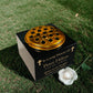 Granite Memorial Vase with Cross Design, Free Personalised Gold Engraving, Solid Granite 6 x 6 x 4 Inches