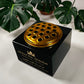 Granite Memorial Vase with Mosque Design, Free Personalised Gold Engraving, Solid Granite 6 x 6 x 4 Inches