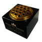 Granite Memorial Vase with Mosque Design, Free Personalised Gold Engraving, Solid Granite 6 x 6 x 4 Inches