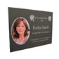 Photo Slate Memorial Plaque, Roses, Add a Portrait & Personalised Text | 35×25cm (14×10”)