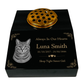 Cat Memorial Granite Photo Desk - Floral Design