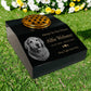 Dog Memorial Granite Photo desk