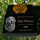 Dog Memorial Granite Photo desk