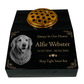 Dog Memorial Granite Photo desk - Floral Design