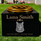 Cat Memorial Granie Photo Small Vase
