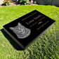 Cat Memorial Granite Photo Tablet