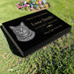 Cat Memorial Granite Photo Tablet