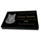 Cat Memorial Granite Photo Tablet