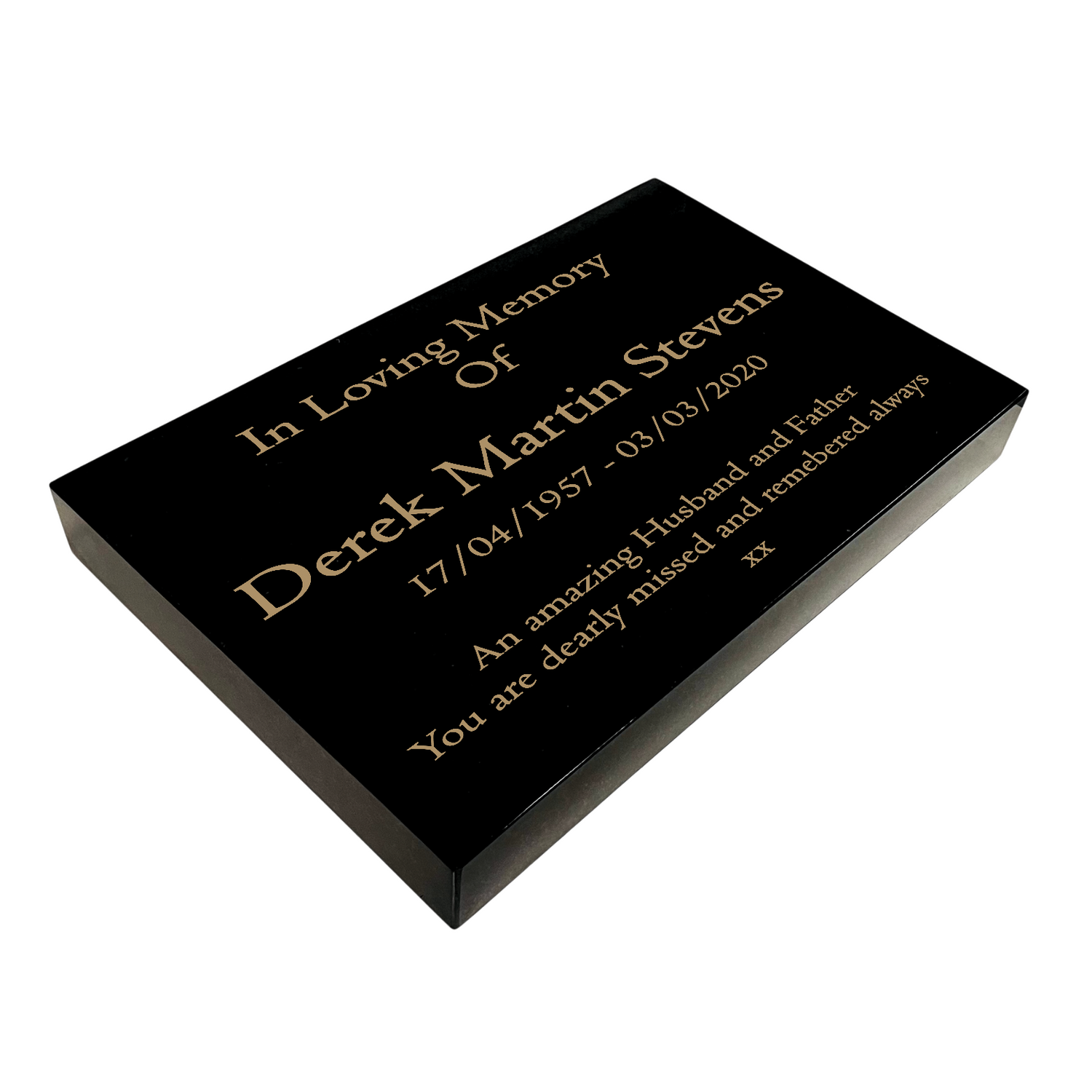 Granite Memorial Tablets
