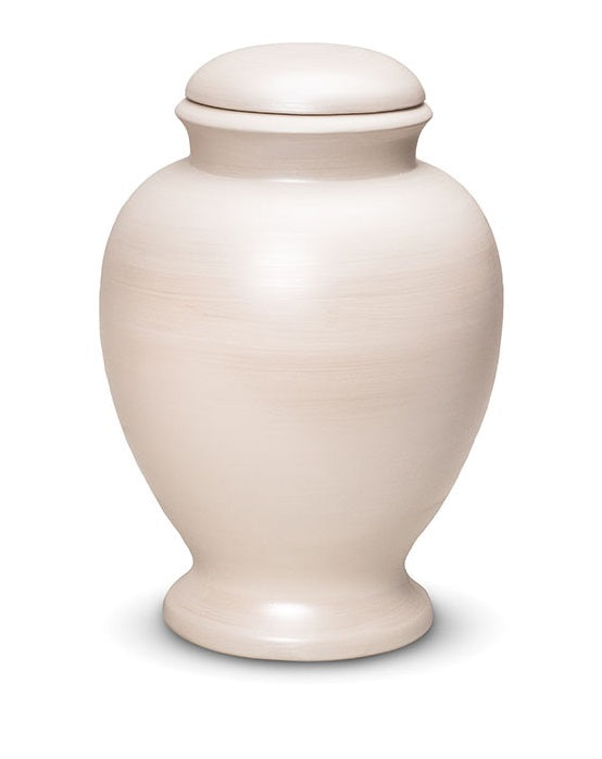 Biodegradable Urn – Adult (Pearl, Sand,  Wood Effect, &  Burnt Orange)