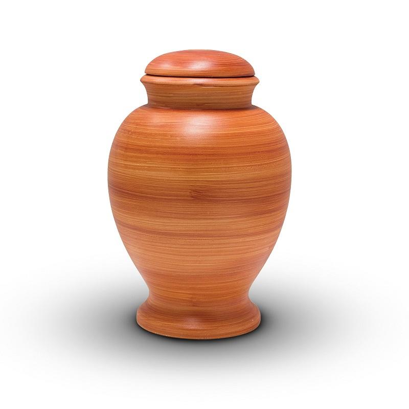 Biodegradable Urn – Adult (Pearl, Sand,  Wood Effect, &  Burnt Orange)