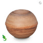 Biodegradable Round Urn (Natural) - Adult