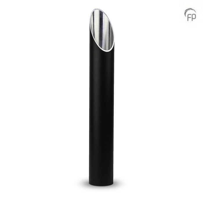 Metal Sieben Garden Urn (Black) - XL Adult, Adult & Medium