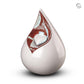 Ceramic Celest Urn with Heart