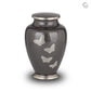 Brass Butterfly Urn (Grey)