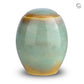 Ceramic Urn (Mottled Green)