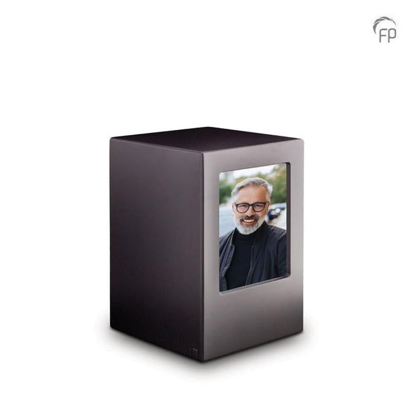 MDF Photo Urn (Black)
