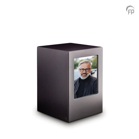 MDF Photo Urn (Black)