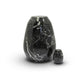 Marble Urn (Black with White) - Adult & Keepsake
