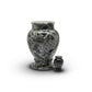 Marble Urn (Black with White) - Adult & Keepsake