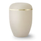 Arboform Gold Border Urn (Cream) - XL Adult