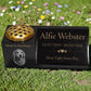 Dog Memorial Granite Photo Vase & Plaque Combination