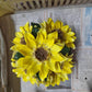 Cluster of Ceramic Sunflowers