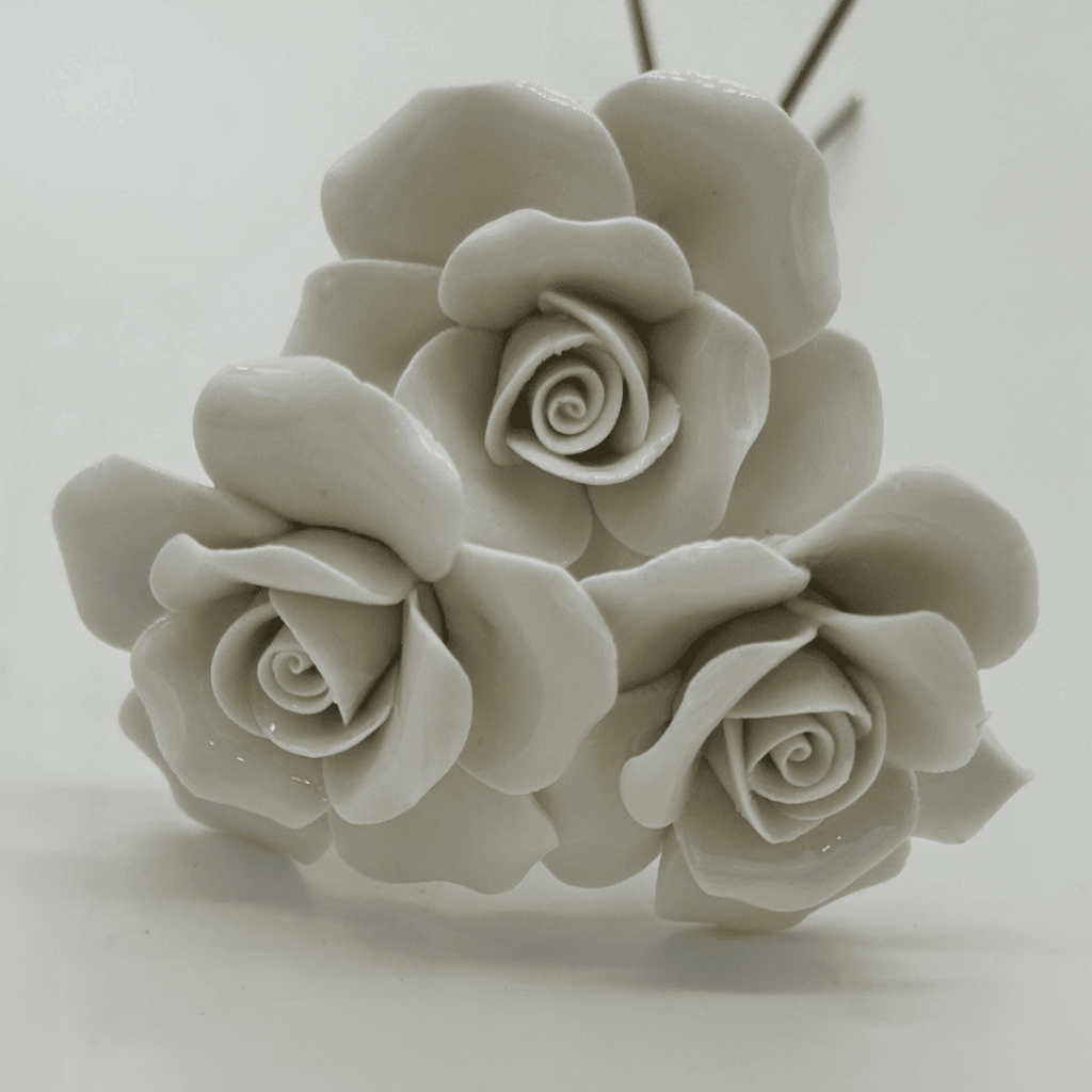 Pastel Rose Grave Pot