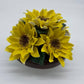 Cluster of Ceramic Sunflowers