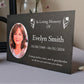 Photo Slate Memorial Plaque, Daffodil, Add a Portrait & Personalised Text | 35×25cm (14×10”)
