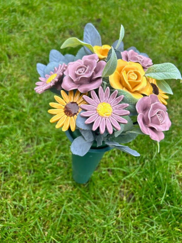 Mothers Day Grave Flower Pot